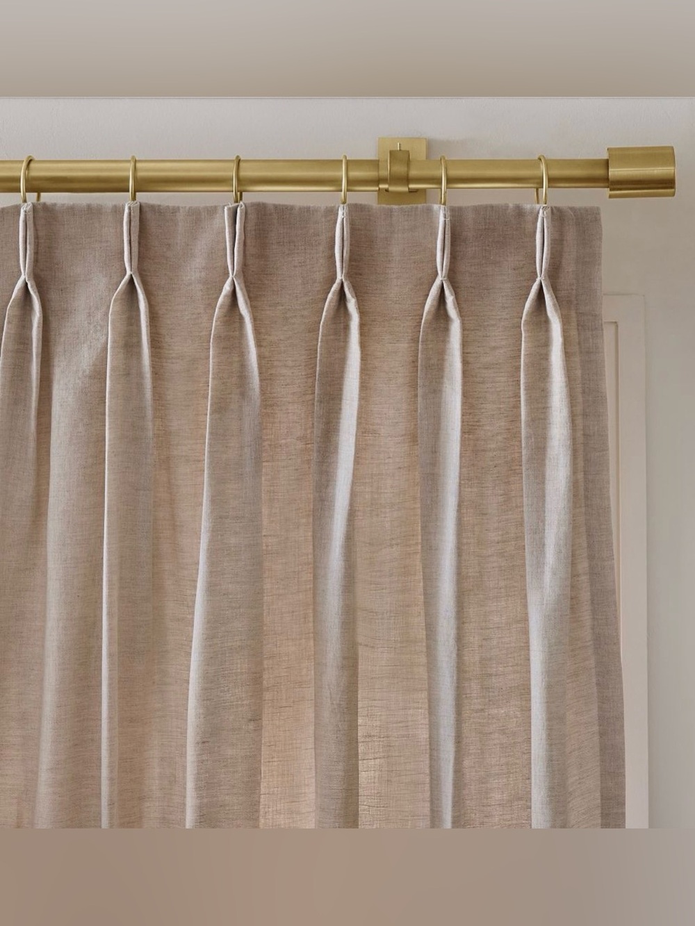 West Elm Oversized Curtain Rod 28”-48”